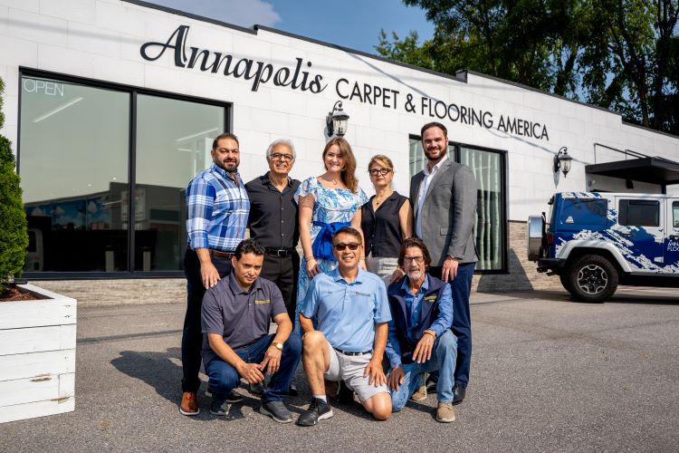 The team at Annapolis Carpet & Flooring America 