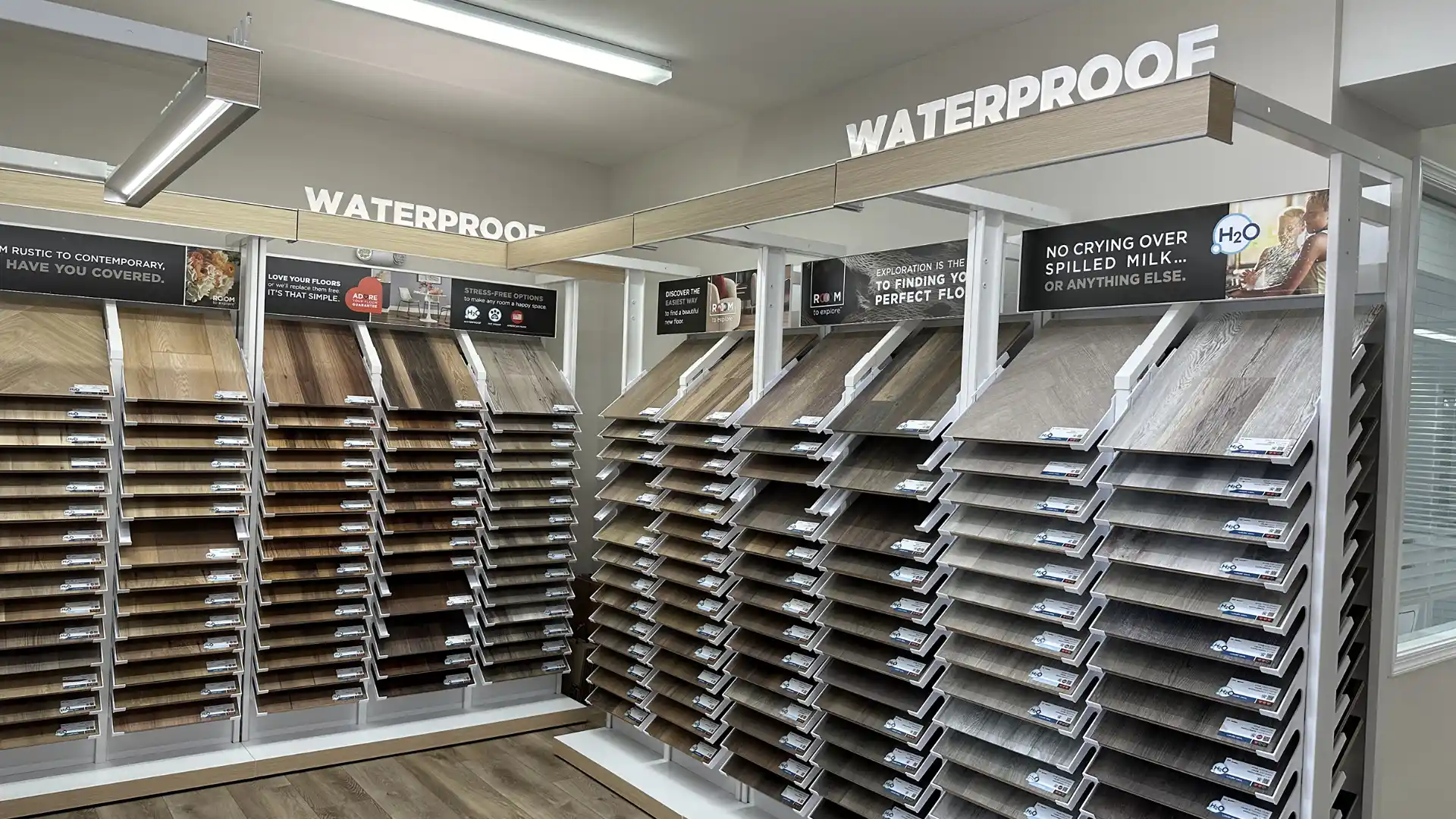 Annapolis Carpet and Floors Showroom Display
