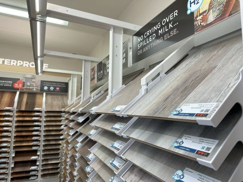 Greige vinyl flooring in Maryland 